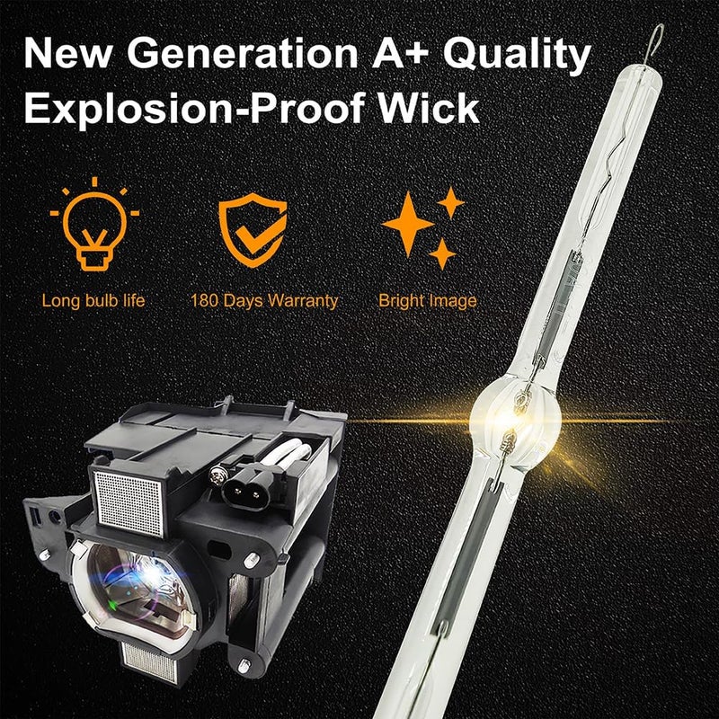 CTLAMP A+ Quality DT01471 Replacement Projector Lamp Bulb with Housing Compatible with HITACHI CP-WU8460 CP-WU8461 CP-WX8265 CP-X8170 HCP-D767U - Image 4